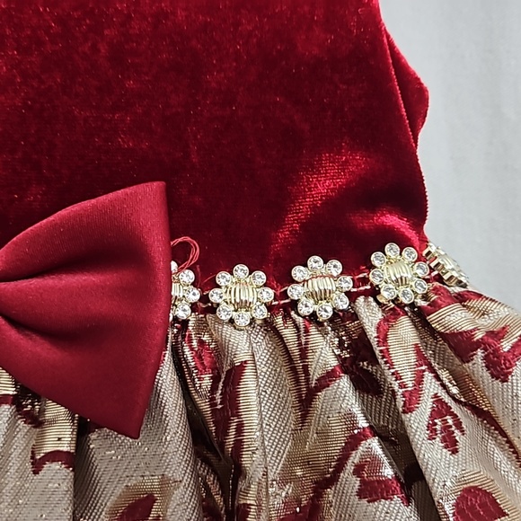 AMERICAN PRINCESS CHRISTMAS DRESS SIZE 4T - Picture 7 of 8